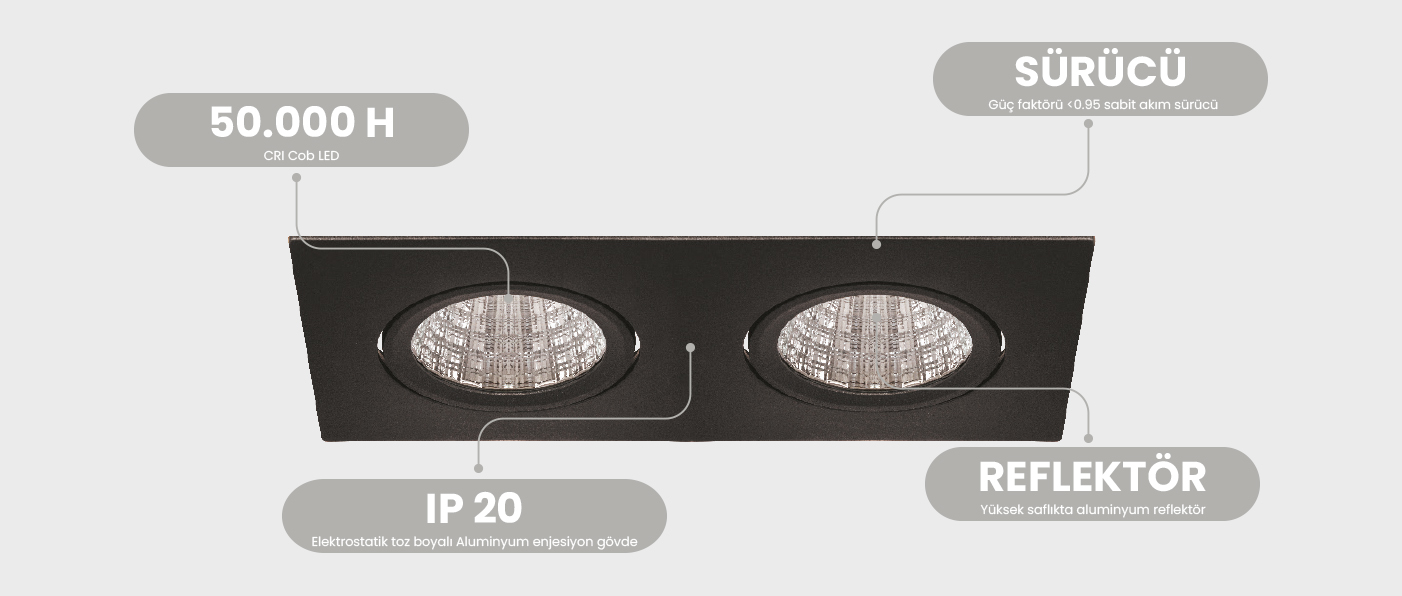 TESCA SERIES | MD 101-2-118 RECESSED