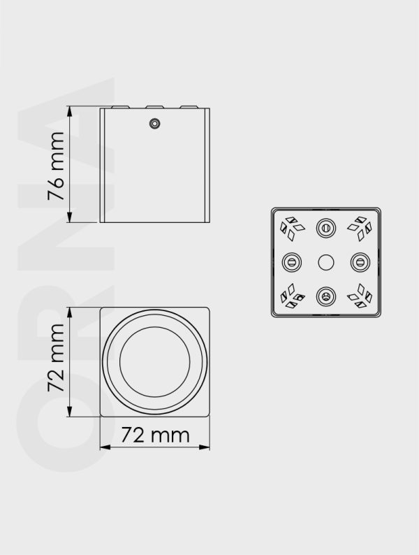 ORNA SERİSİ MS 701-70 SIVA ÜSTÜ SPOT