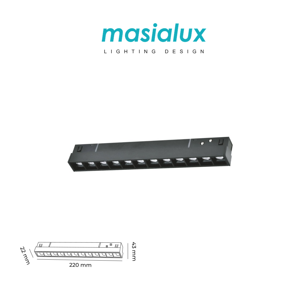 12W Mercek Lensli Magnet