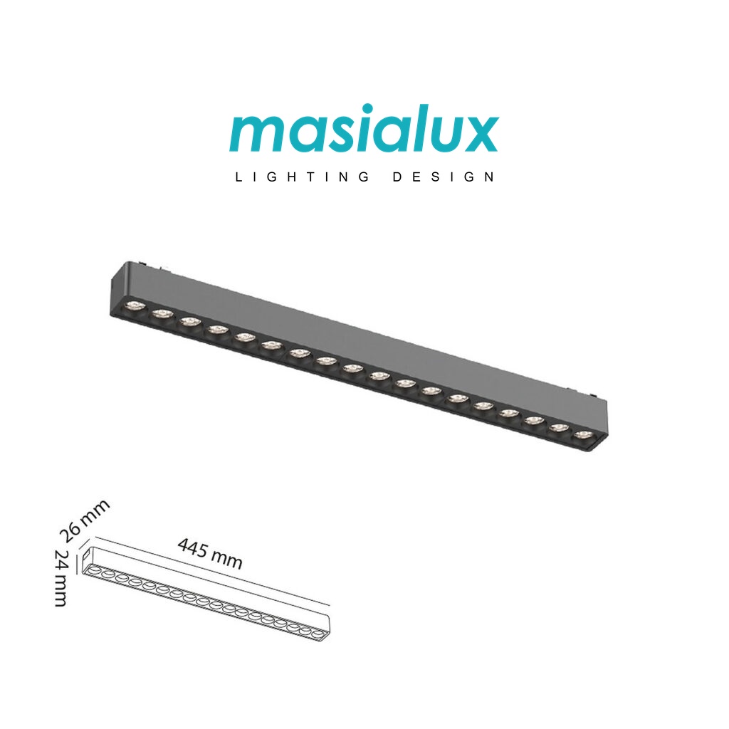 24W Slim Mercek Lensli