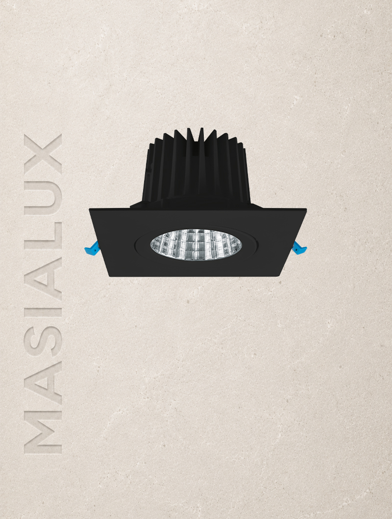 Masialux MD 101-1-118 Sıva Altı Aydınlatma LED armatür 20W 27W 38W IP20