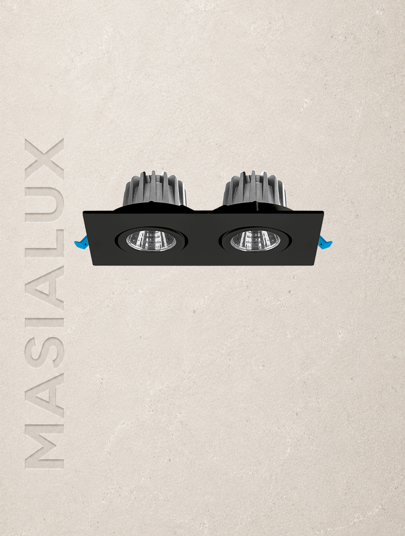 Masialux MD 101-2-60 Recessed Lighting LED armatür 20W IP20