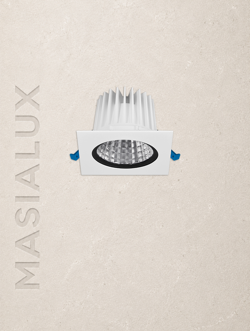 Masialux MD 160-1-100 Sıva Altı Aydınlatma LED armatür 20W 27W IP20