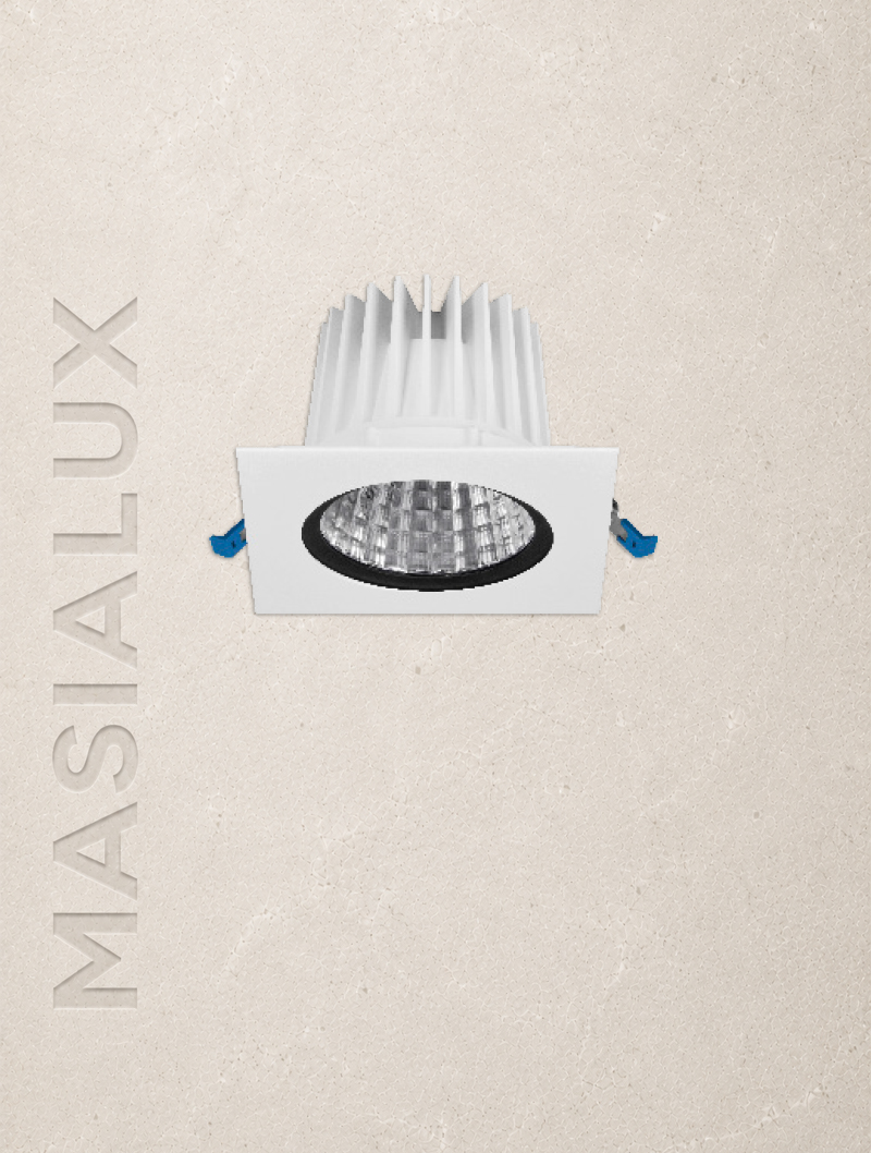 Masialux MD 160-1-118 Sıva Altı Aydınlatma LED armatür 20W 27W 38W IP20