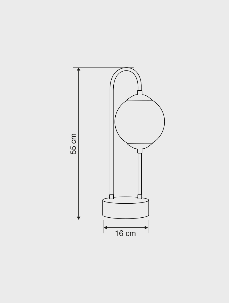 Masialux ME 193 Table Lamp Floor Lamps armatürü