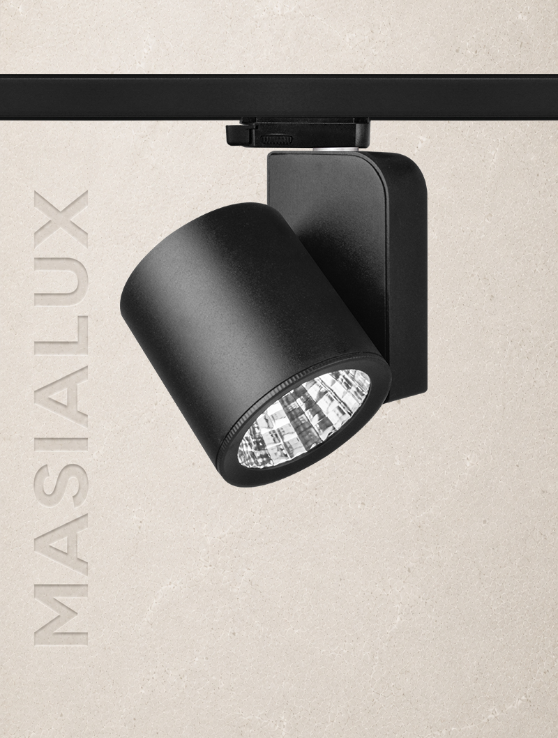 Masialux MR 801-100 Track Spotlight LED armatür 20W 27W IP20