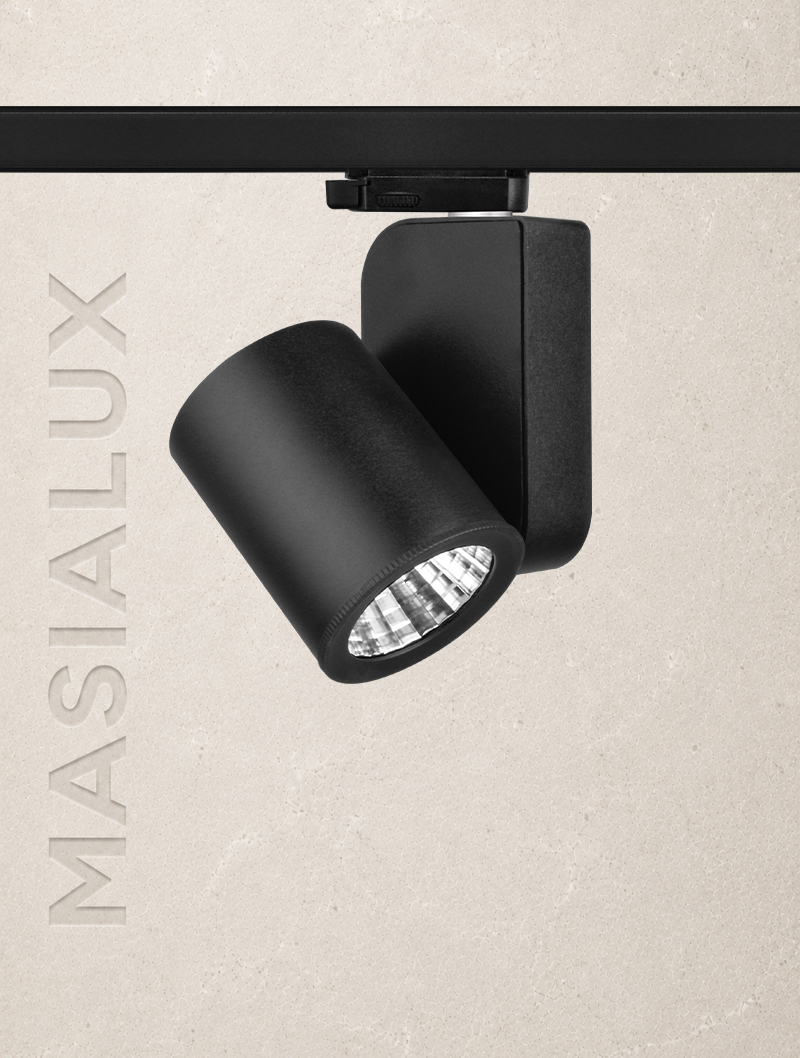Masialux MR 801-85 Track Spotlight LED armatür 15W 20W IP20