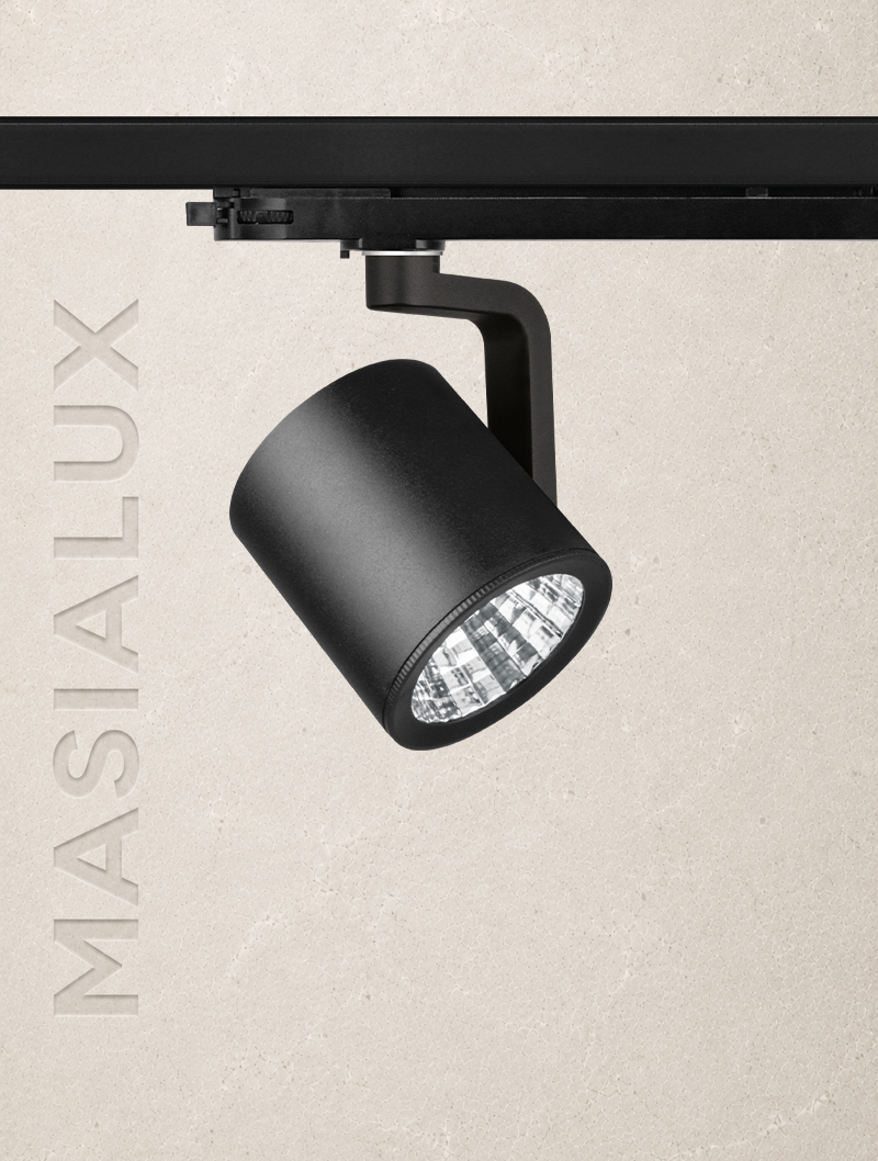 Masialux MR 802-100 Track Spotlight LED armatür 20W 27W IP20