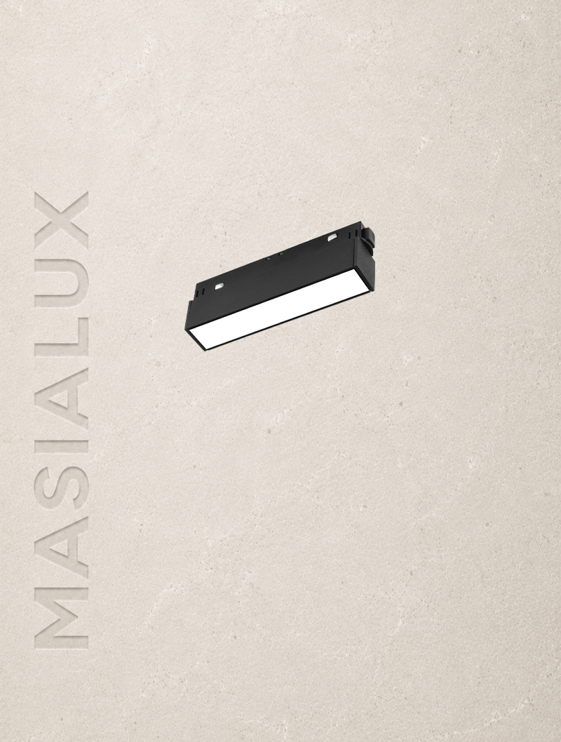 Masialux MRM 102-1 Magnet Ray Spot LED armatür 5W IP20
