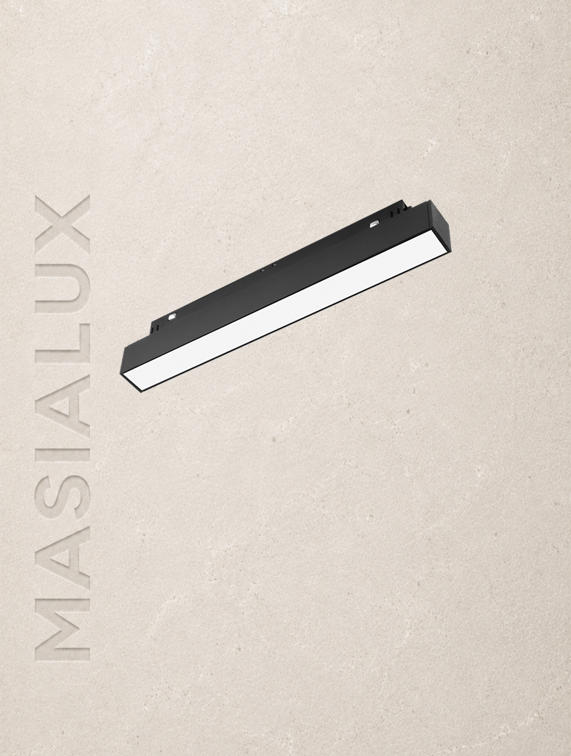 Masialux MRM 102-2 Magnet Ray Spot LED armatür 8,5W IP20