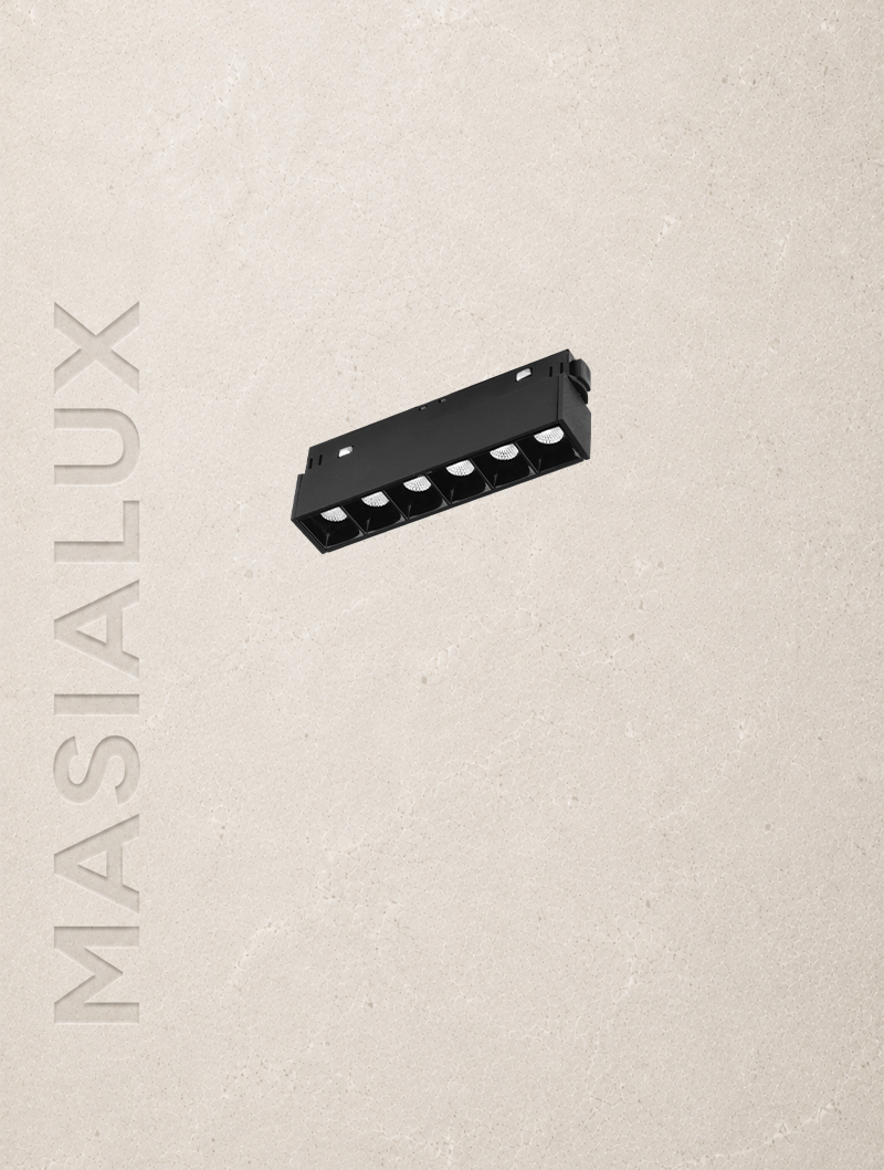 Masialux MRM 103-1 Magnet Ray Spot LED armatür 9W IP20