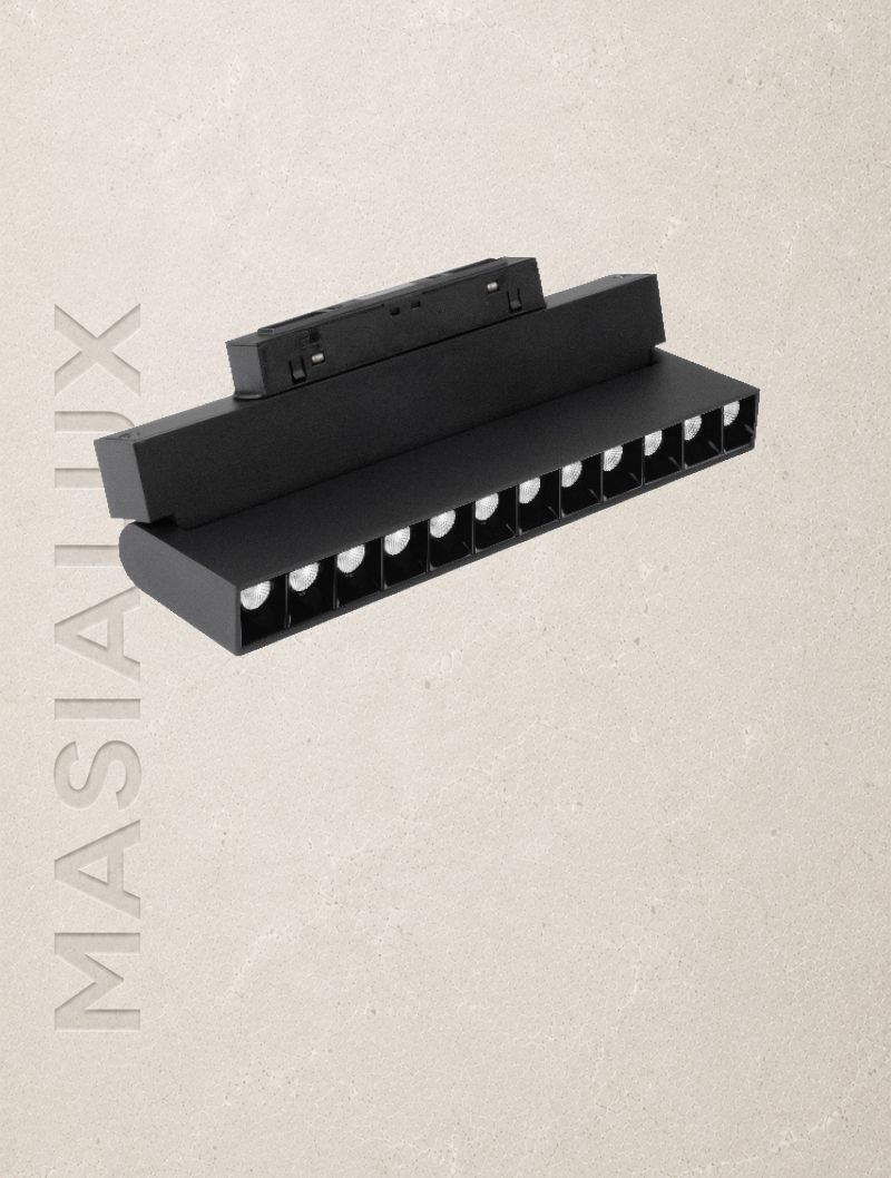 Masialux MRM 105-2 Magnet Ray Spot LED armatür 17W IP20