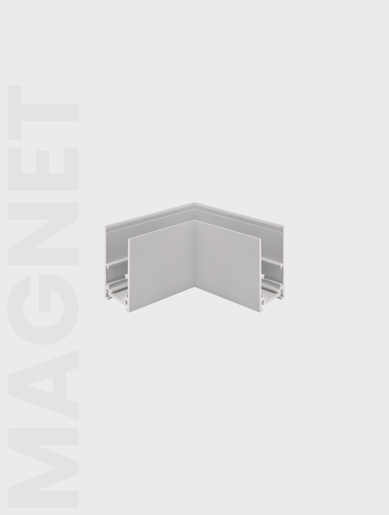 Masialux MRM 5106 Surface Mounted Corner Connector Magnetic Track armatürü