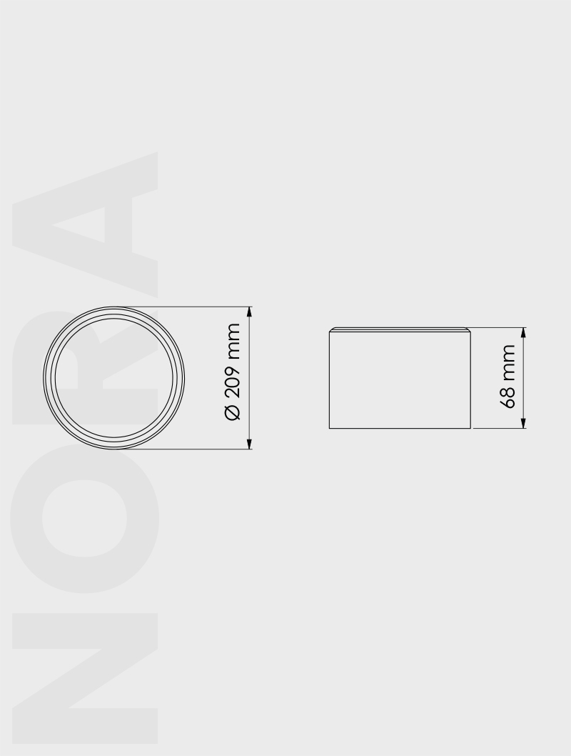 Masialux MS 500-3 Surface Mounted Lighting Surface Mounted Lighting armatürü