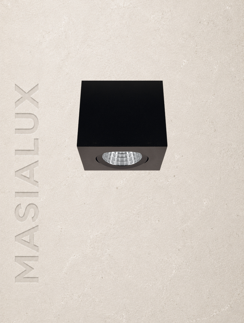 Masialux MS 612-1-100 Sıva Üstü Aydınlatma LED armatür 20W 27W IP20