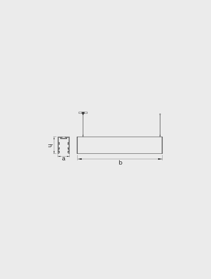Masialux MS 619 Lineer Aydınlatma Lineer Aydınlatma armatürü