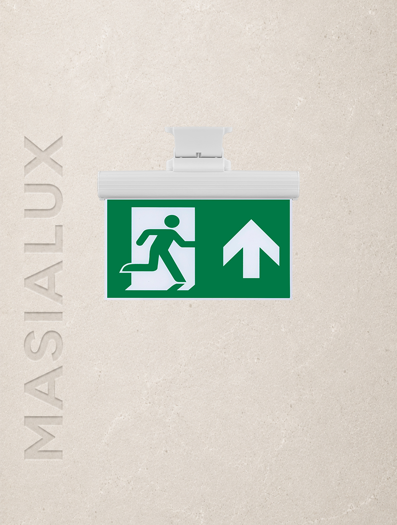 Masialux MX 102 Acil Aydınlatma ve Yönlendirmeler LED armatür 1,5W IP44