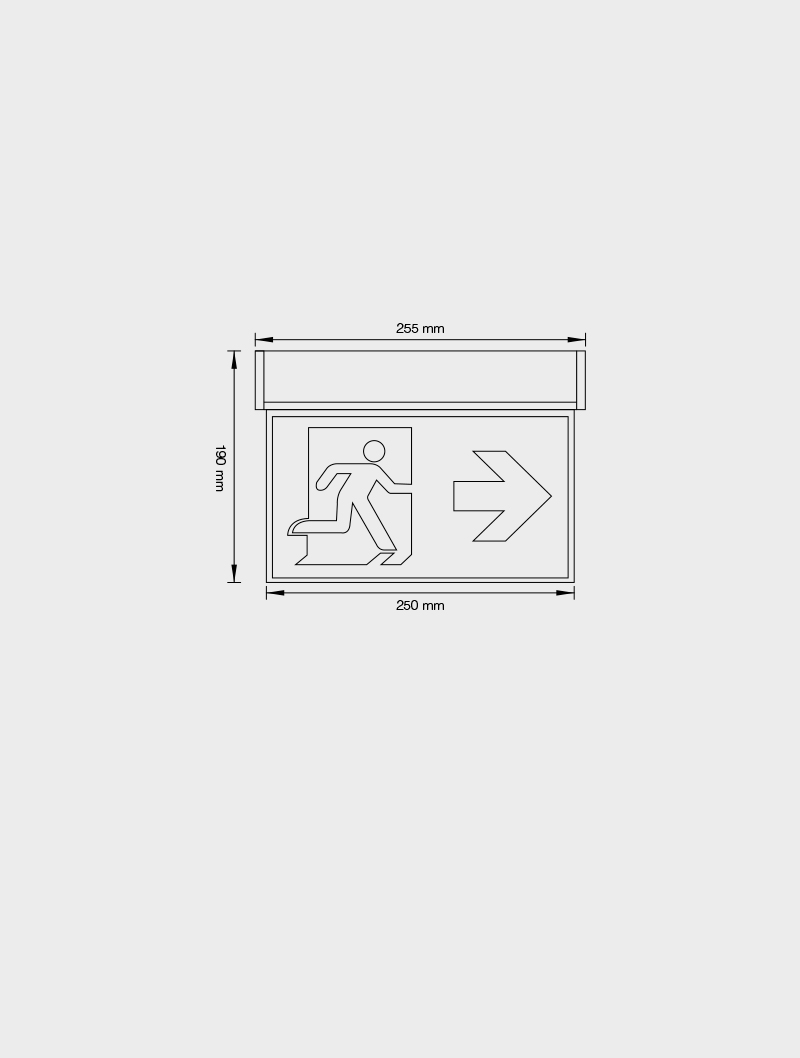 Masialux MX 200 Emergency Lighting Emergency Lighting and Signage armatürü