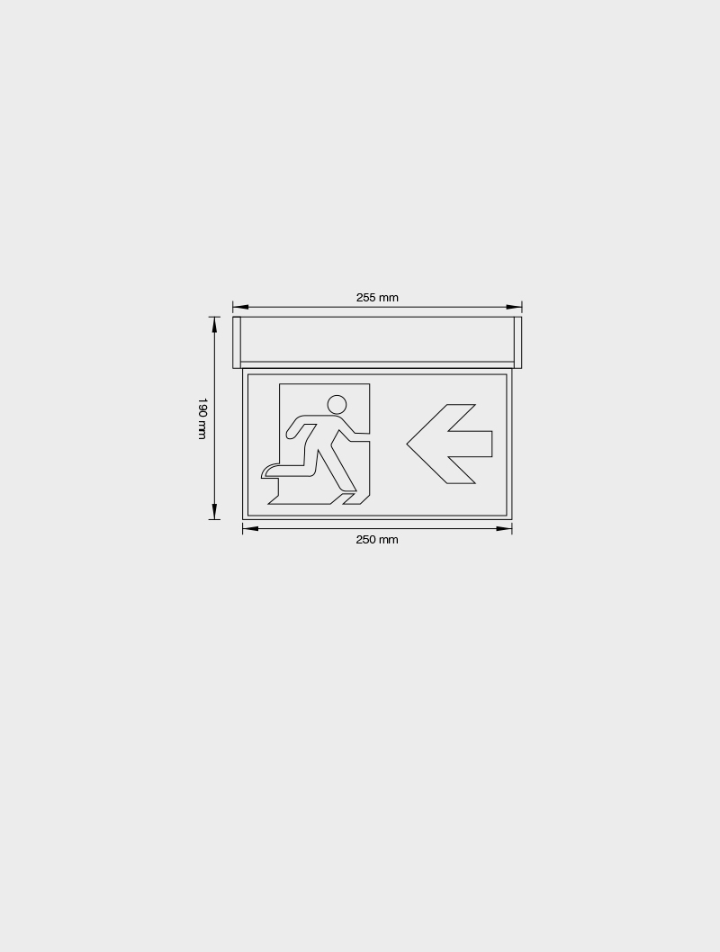 Masialux MX 201 Emergency Lighting Emergency Lighting and Signage armatürü