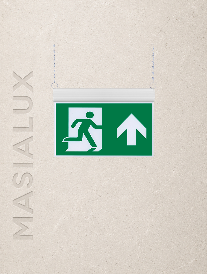 Masialux MX 202 Acil Aydınlatma ve Yönlendirmeler LED armatür 1,5W IP44