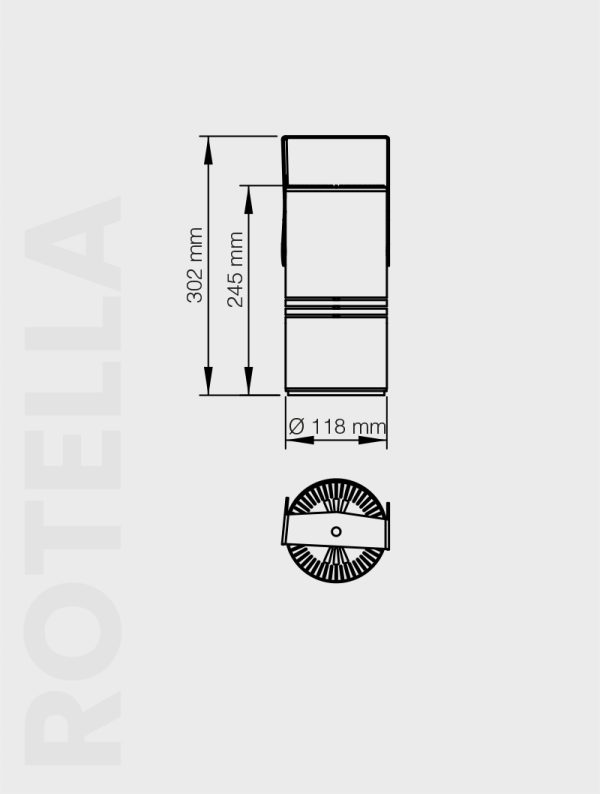 ROTELLA SERİSİ MR 425-118 RAY SPOT