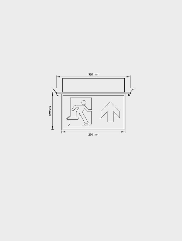 YAMAS SERIES | MX 302 RECESSED EMERGENCY LIGHTING AND GUIDANCE LUMINAIRE