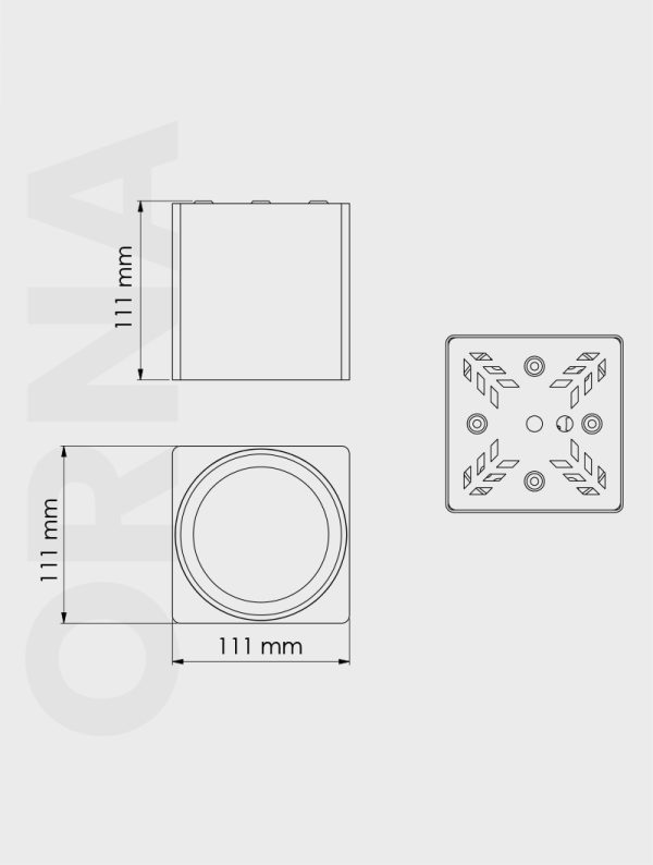 ORNA SERİSİ MS 701-110 SIVA ÜSTÜ SPOT